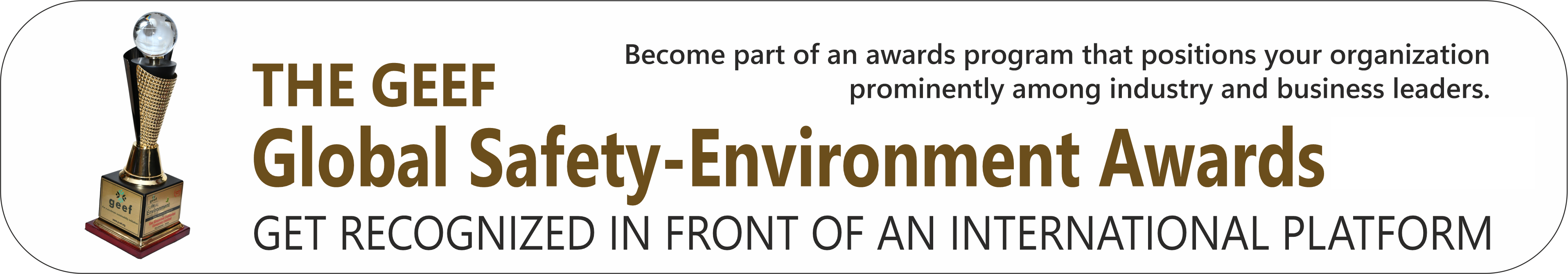 Environmental Excellence Awards banner
